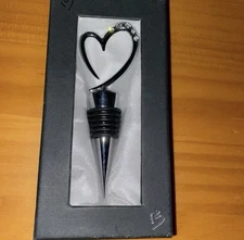 Clear Glass Bottle Stopper Lid Unbranded, 3 Inches Tall, Round Top