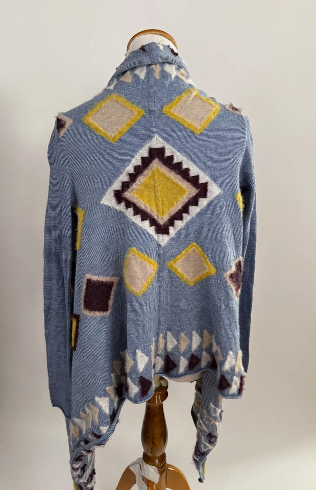 Cárdigan Suéter FIETSVOORZ Anthropologie Algodón Lana M Foto 3 de 4