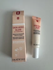 Erborian Skin Hero Glow Au Ginseng Non-Tinted Perfector 15ml / 0.54oz New In Box
