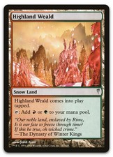 Highland Weald #147 (LP) Coldsnap CSP Magic MTG