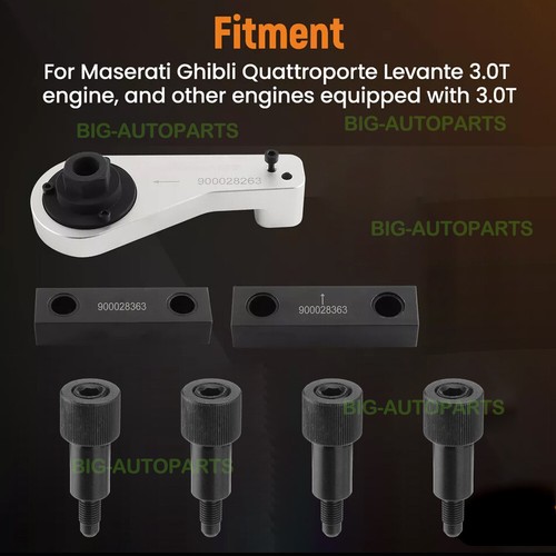 Kit d'outils de calage moteur 3.0L V6 Turbo pour Maserati Geberit President Levante M156 - Photo 2/18