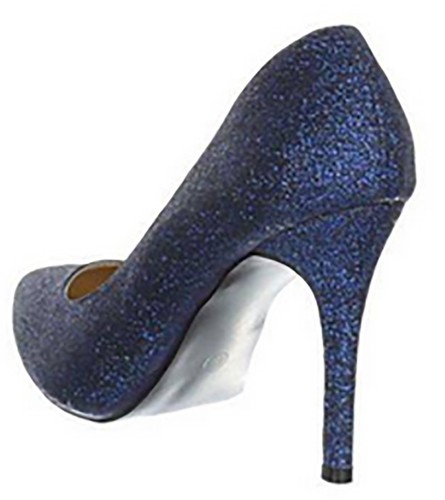 Scarpe tacco donna scarpe tacco alto lurex scarpe donna punta chiusa - Bild 8 von 12