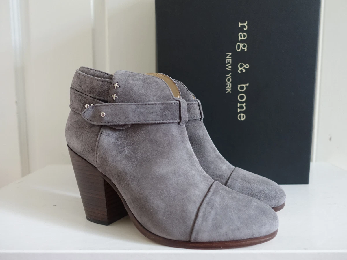 Rag and bone shop grey suede booties