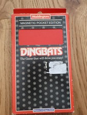 1990 WADDINGTONS DINGBATS MAGNETIC POCKET EDITION COMPLETE EXCEPT INSTRUCTIONS