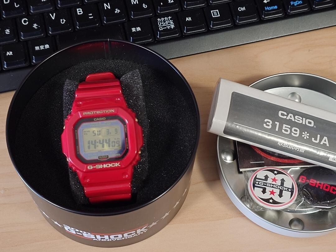 Casio G-SHOCK GW-M5630A-4JR 30th Anniversary Red Limited w
