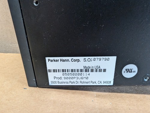 Parker 9000P3U6M0 Servo Drive 6 Axis 8 Encoder ACR 9000 CAN Used - Picture 2 of 6