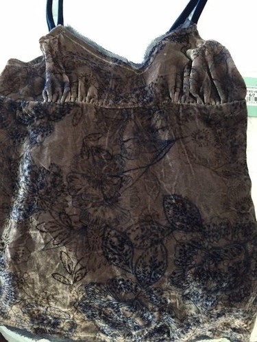 Jigsaw Junior Crushed Velvet Skirt and Top Gray Color w/ Navy Trim New Size 6/7 - Picture 8 of 11