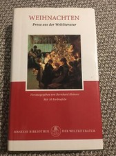 Weihnachten - Prosa aus der Weltliteratur. Manesse Bibliothek 1968 SEHR GUT