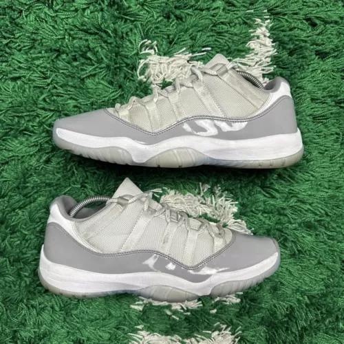 Size 11 - Air Jordan 11 Retro Low Cement Grey - Clean (AV2187-140)