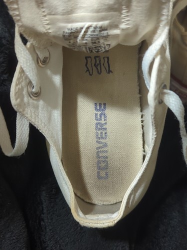 Converse CHUCK TAYLOR ALL STAR Men 4 Women 6 White Low Top Canvas Shoes - Picture 12 of 15