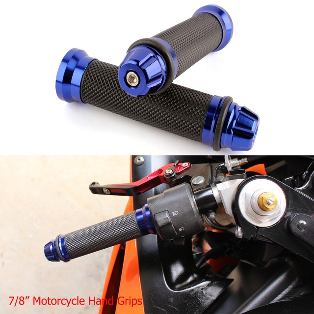 7/8" Motorcycle Handle Bar Grips For Honda 20032019 CBR600RR F5