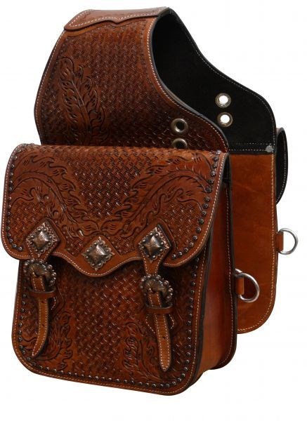 Showman Eiche Blatt & Panamabindung Verziert Ledersattel Tasche W Kupfer Showman Eiche Blatt & Panamabindung Verziert Ledersattel Tasche W W W Kupfer 591b2c