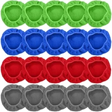 20Pack Car Microfiber Cloths for Windshield Cleaning Tool Glass Cleaning Bonnets