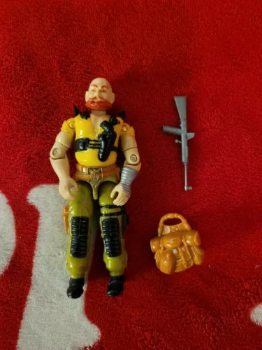 Vintage GI Joe Action Figure 1987 Taurus Complete except FC