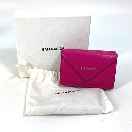 BALENCIAGA 391446 logo Paper mini Compact wallet Trifold wallet - Bild 14 von 14