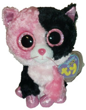 Ty Beanie Boos DAZZLE the Cat (Justice Exclusive) 6" NEW MWMT Stuffed Animal Toy