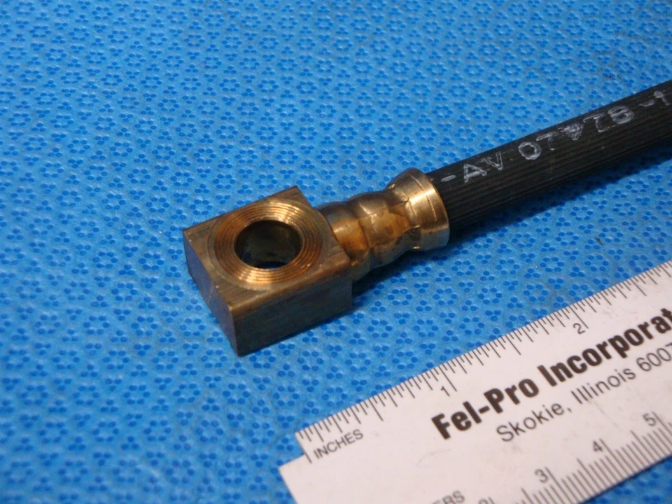 9762726 1980 81 别克雪佛兰 Olds 庞蒂亚克制动软管前右 Skylark GM X NOS — 第 2/4 张图片