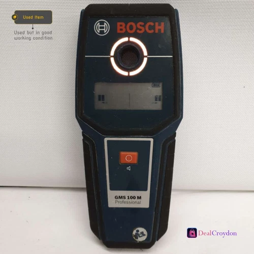 BOSCH GMS100M PROFESSIONAL KABELDETEKTOR BATTERIEBETRIEBEN