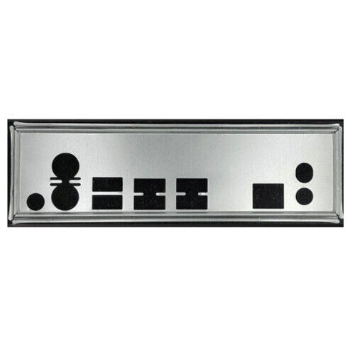 New Backplate I/O II/O IO Shield For HP Z440 Rear Backplate Motherboard - Picture 4 of 5