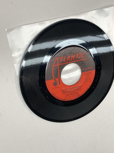Led Zeppelin – Whole Lotta Love/ LIVING LOVING 45 VERY GOOD Atlantic – 45-2690 - Picture 8 of 8