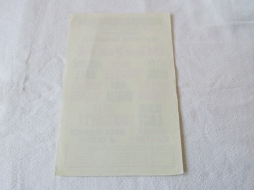 Great STARS of OLDE TIME Music Hall 1960's Original COVENTRY Theatre Flyer - Picture 5 of 5