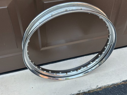 RARE New Harley 43011-52R 43011-52KR 19" K Model Wheel Rim OEM NOS #1 - Picture 8 of 10