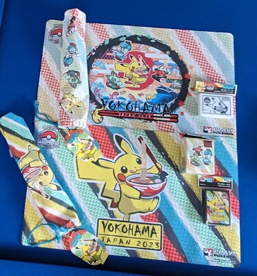 Pokemon World Championships 2023 Yokohama Playmats Sleeves