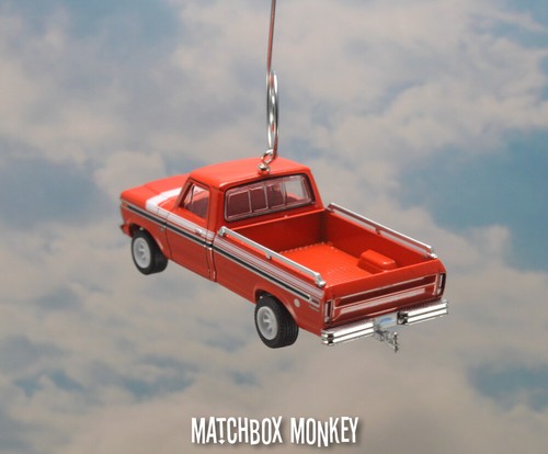 Pickup Truck Christmas Ornament Square Body Ford Chevy GMC Dodge RAM Silverado - Picture 263 of 672