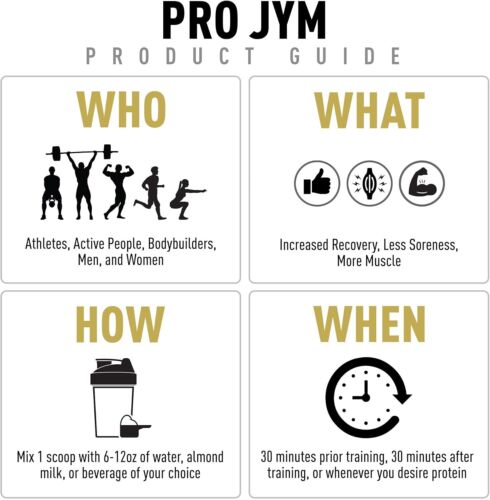 PRO JYM 22 Servings - Ultra Premium Protein Blend , Chocolate Peanut Butter - Picture 4 of 6