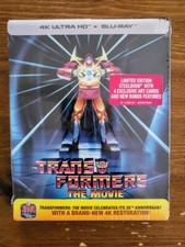 The Transformers: The Movie 35th Anniversary Steelbook 4K Ultra HD Blu-ray