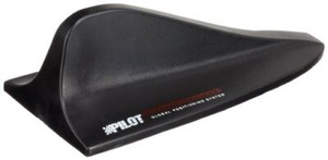 Simulazione Antenna Gps-fin Spoiler adesiva Pinna Nero tipo BMW Lampa