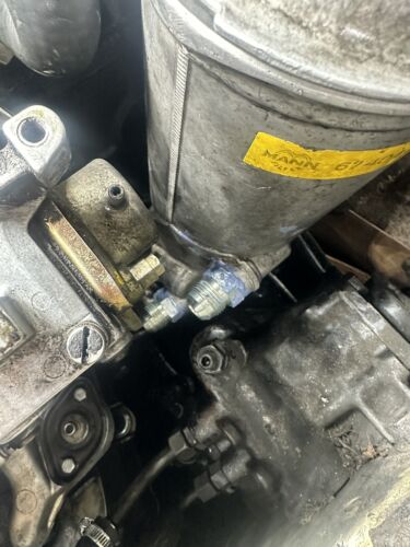 Mercedes Benz OM617 Oil Cooler Lines - Modified/Customized - Picture 3 of 19