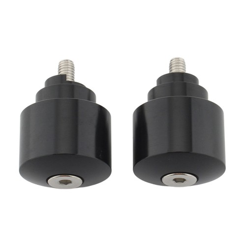 Motorcycle handlebar ends handlebar end caps for Honda CBR 600 1000 RR black - Picture 10 of 12