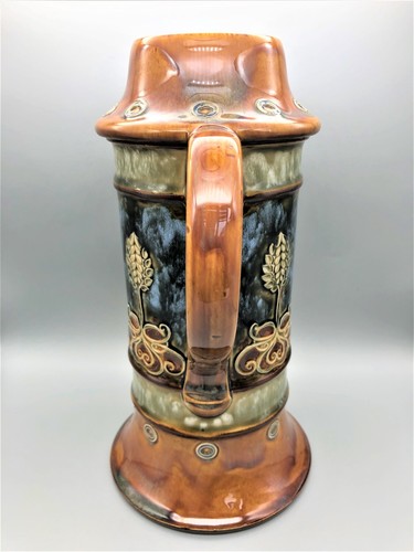 LARGE ART NOUVEAU WATER PITCHER, MARION HOLBROOK FOR ROYAL DOULTON, c.1902-20 - Picture 4 of 7