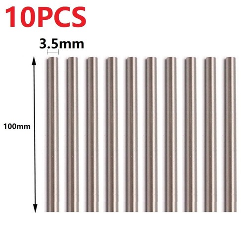 10 PCS Straight Shank Metric 100mm Long Carbide Tungsten Steel Rod Lathe Tools - Picture 12 of 13