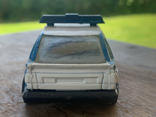 Vintage Corgi Saab 9000 Polis Stockholm Polizei Auto Druckguss Modell unverpackt - Bild 7 von 15