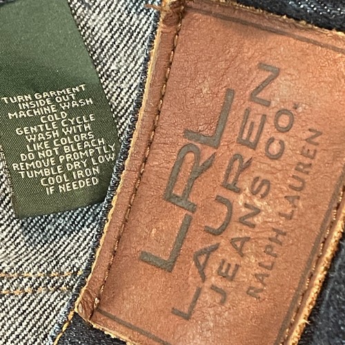 ~ Lauren Ralph Lauren 10 Jeans LRL Classic Straight Mid Rise Damen dunkelblau - Bild 12 von 16