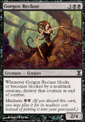 Gorgon Recluse X4 4 4x Zeitspirale MTG Magic the Gathering Karten DJMagic - Bild 1 von 1