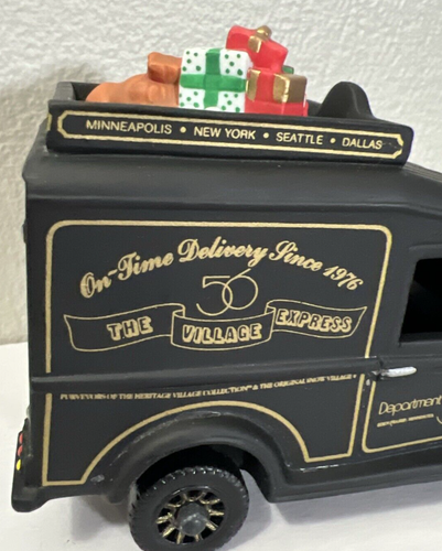 DEPT 56 Village Express Van Windsor Shoppe 740-4 Rare Custom N Haven Connecticut - Bild 6 von 21