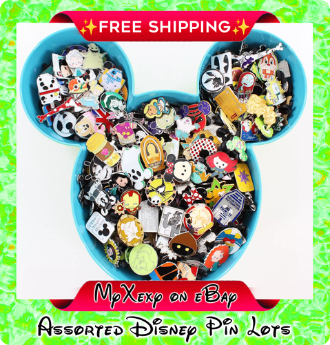 Disney Pins Lot Bulk sortiert Disney Trading Pins Prinzessin Held Mickey Marvel u - Bild 11 von 156