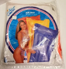 Intex The Wet Set Air Mat 72" x 27" Orange # 59703