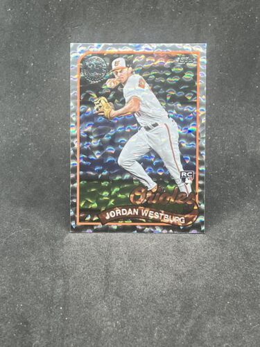 Jordan Westburg- 2024 Topps Series 1 1989 35th Anniversary 89B-38 foilboard