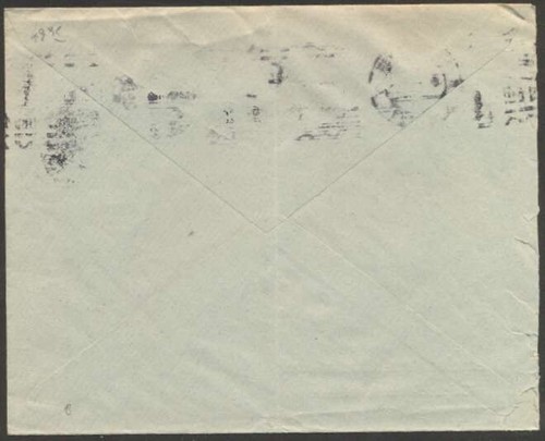 Lithuania To Germany Cover 1939 w 4 Colour Stamps - Picture 2 of 2