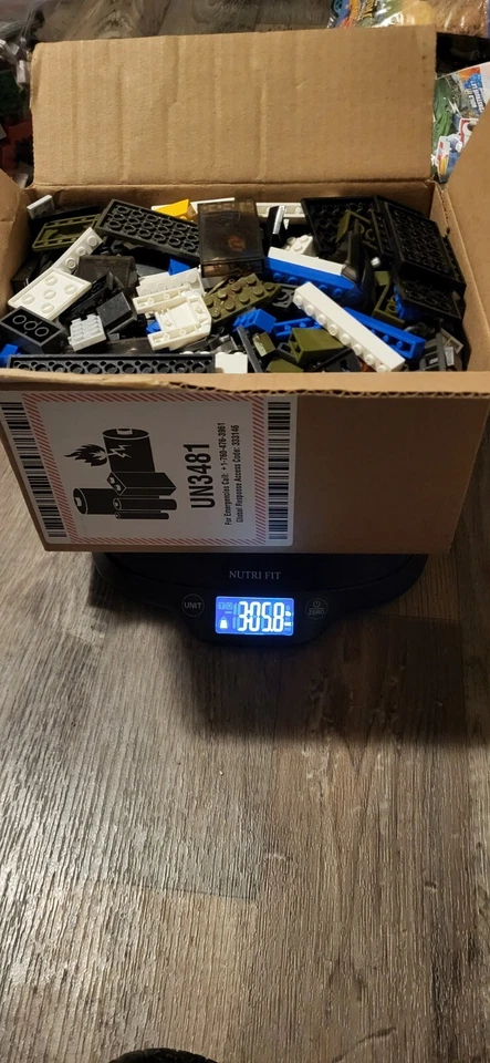 Mega Bloks lote a granel 9 lb 5 oz. Ladrillos de construcción colores mezclados aleatorios Foto 2 de 4