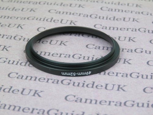 Adaptador de anillo de filtro escalonado macho-hembra 49 mm a 52 mm 49 mm-52 mm - Imagen 2 de 2