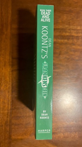 DEAN KOONTZ *SIGNED & UNREAD* FRANKENSTEIN BOOK 3: DEAD AND ALIVE TRUE 1ST 2009 - Picture 2 of 6