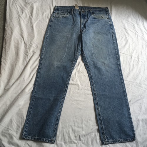 Carhartt Faded Jeans 38x32 Relaxed Fit, Straight Leg, Used, Worn Back Badge. - Bild 6 von 11