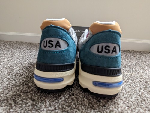 Size 8 - New Balance 990v2 Made in USA Gray Multi 2021 - Picture 6 of 10