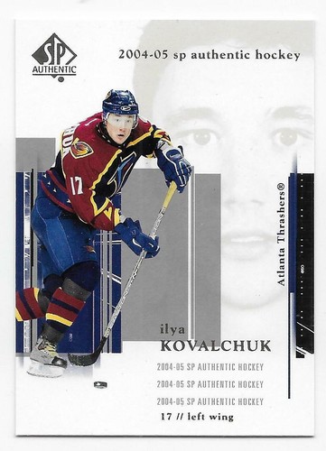 04/05 SP AUTHENTIC BASE/FUTURE WATCH/ALL-WORLD Hockey (#1-150) U-Pick From List - Picture 6 of 148