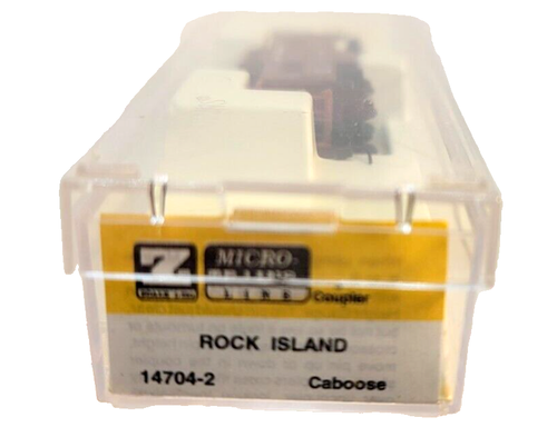 Z Micro-Trains MTL 14704-2 Rock Island Caboose # 17604 NIB - Picture 6 of 6